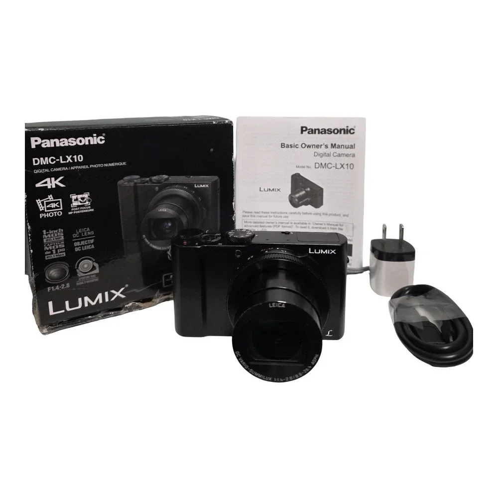 Panasonic LUMIX LX10 20.1MP Digital Camera MINT in BOX